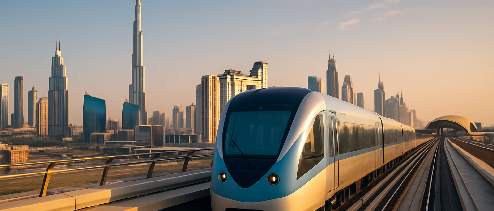 Nové metro v Dubaji mění mapu města a zároveň přitahuje kapitál